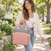 Backpack on a morning outing